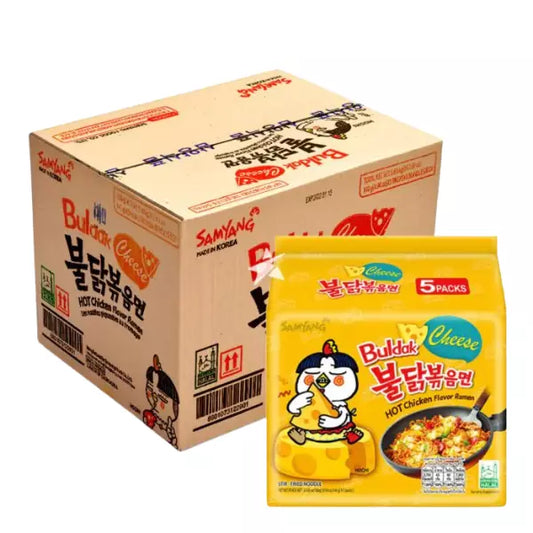 BOX of Buldak Cheese Noodles